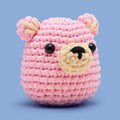 Kibakids - Walter the Bear Pink Crochet Kit