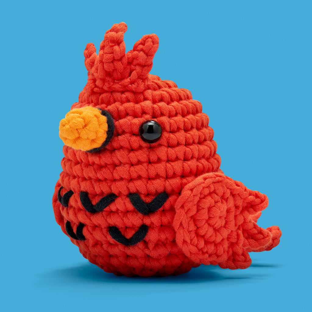 Kibakids - Tori the Cardinal Crochet Kit