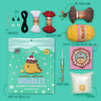 Kibakids - Fred The Dino: Sweetie Edition Crochet Kit