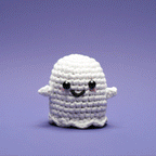 Kibakids - Snooky the Ghost Crochet Kit