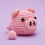 Kibakids - Bacon the Pig Crochet Kit