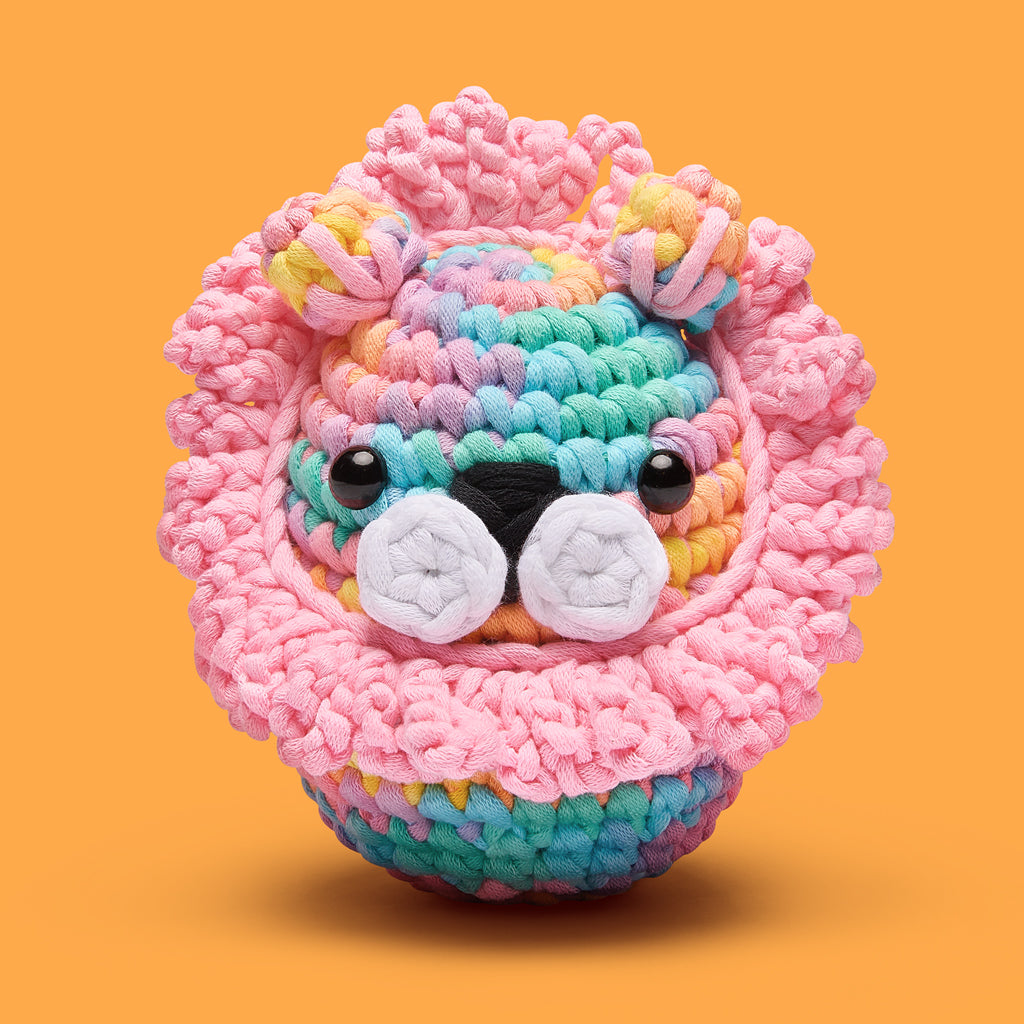 Kibakids - Sebastian the Lion Pastel Crochet Kit