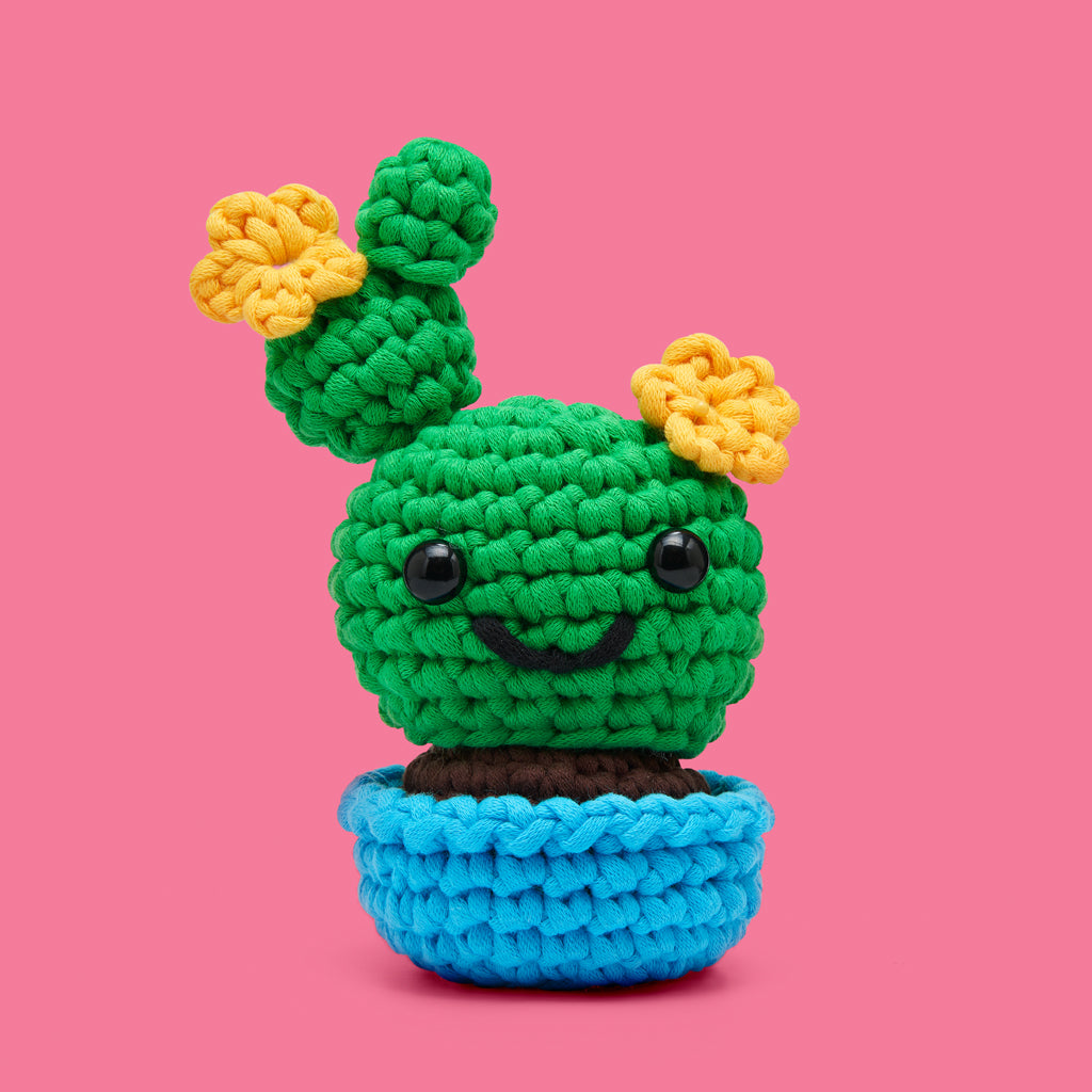 Kibakids - Sidney the Prickly Pear Cactus Crochet Kit