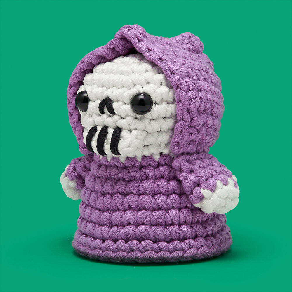 Kibakids - Mort the Grim Reaper Crochet Kit