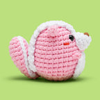 Kibakids - Andre the Skunk Pink Crochet Kit