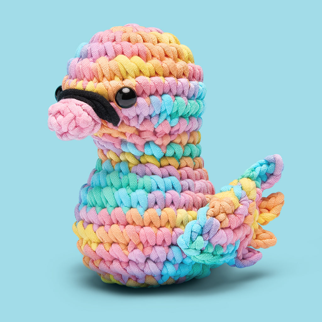 Kibakids - Tito the Swan Pastel Crochet Kit