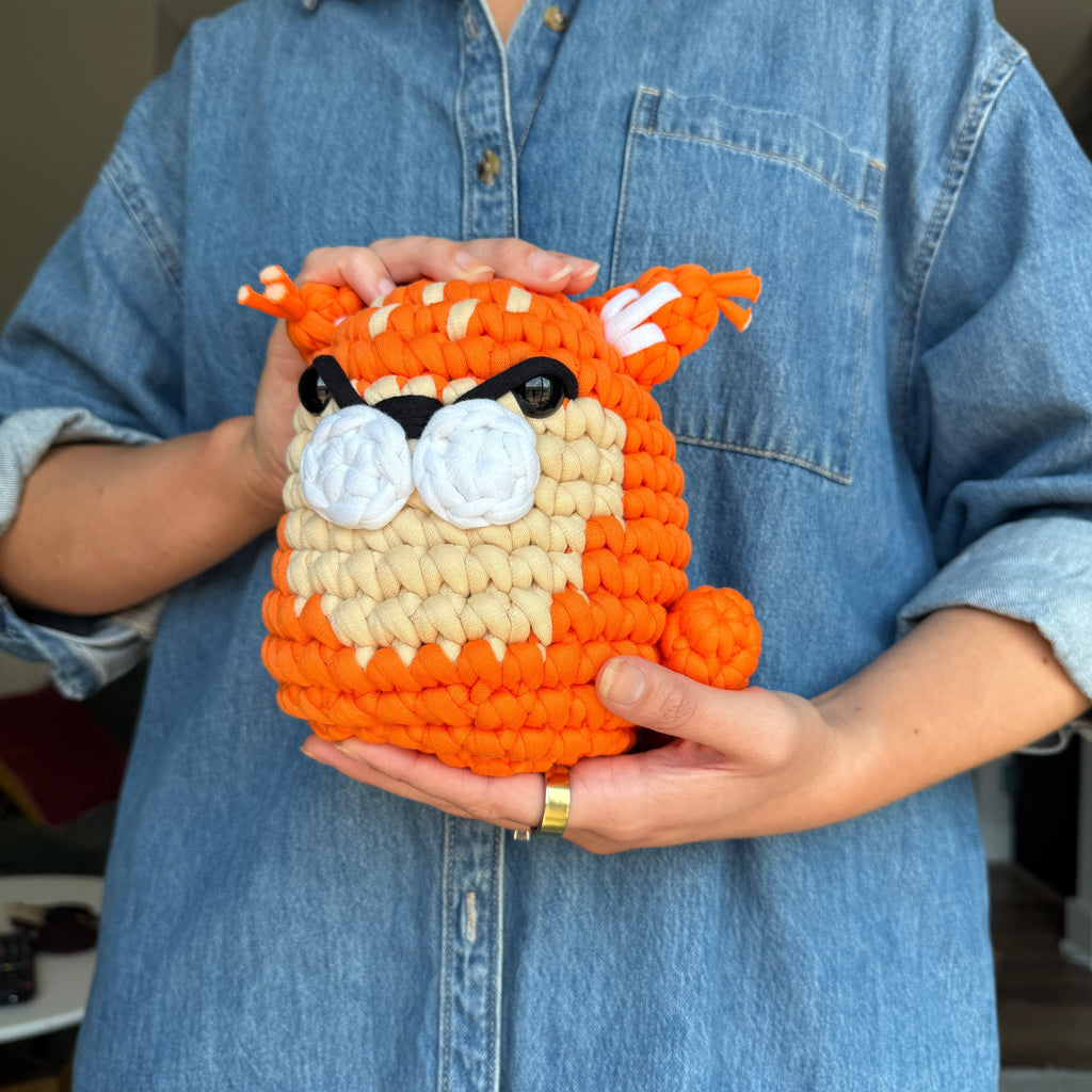 Kibakids - Theo the Jungle Cat Extra Squeezy Crochet Kit