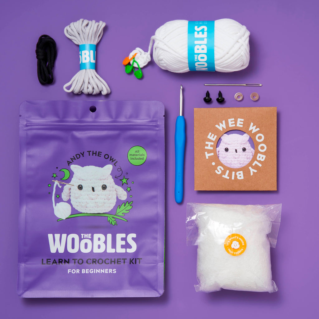 Kibakids - Andy the Owl Crochet Kit