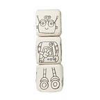 Kibakids - Magnetic Blocks: Robot Coloring Set