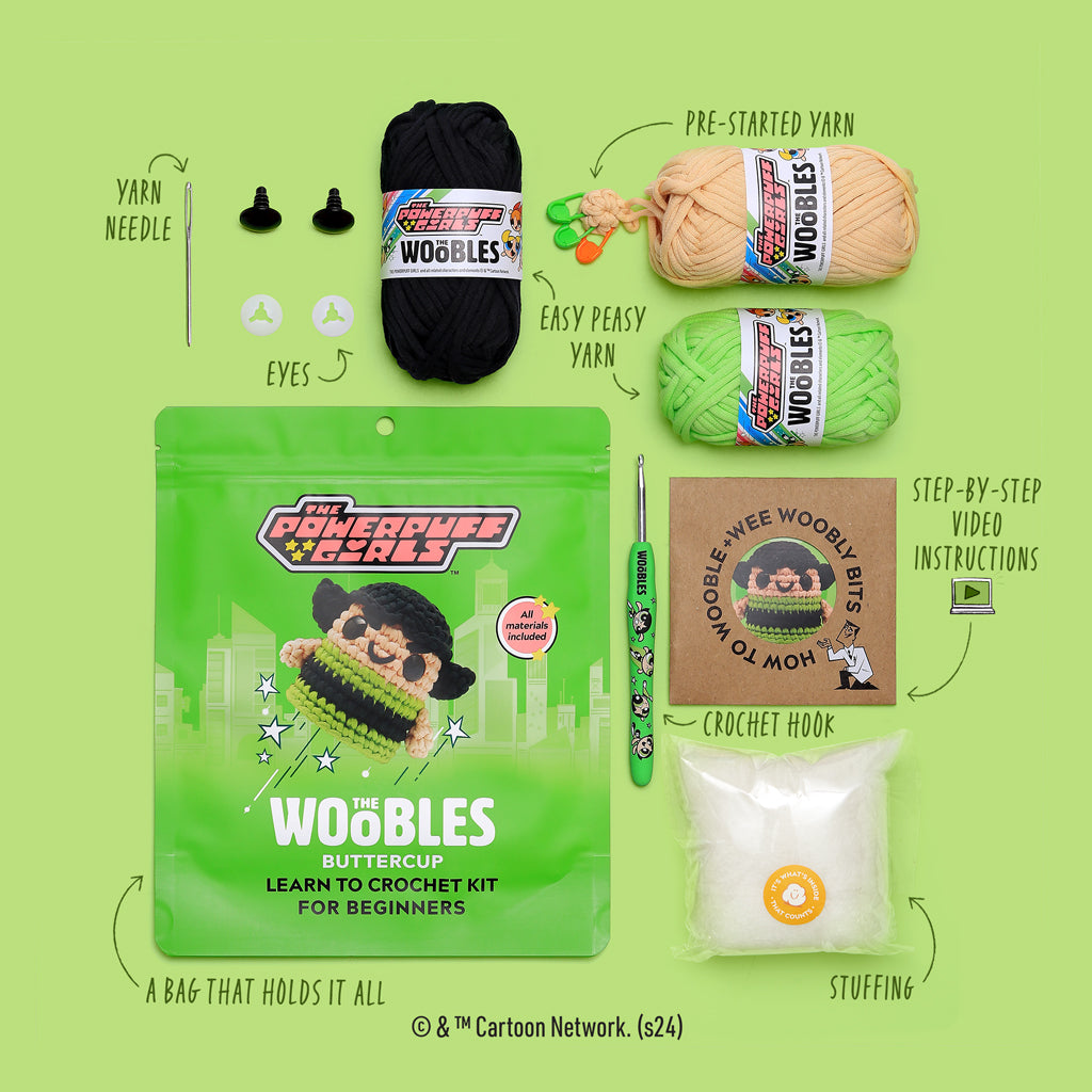 Kibakids - Buttercup™ Crochet Kit