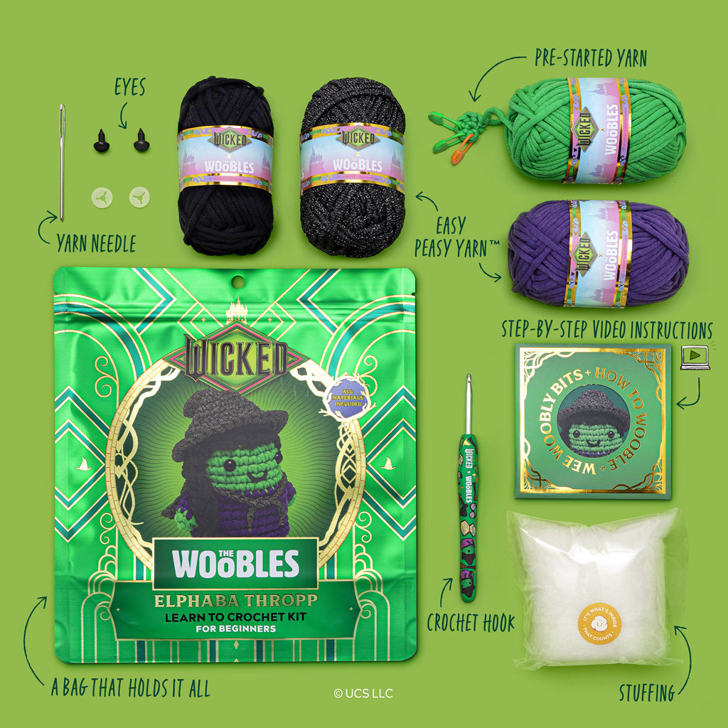 Kibakids - Elphaba Thropp Crochet Kit