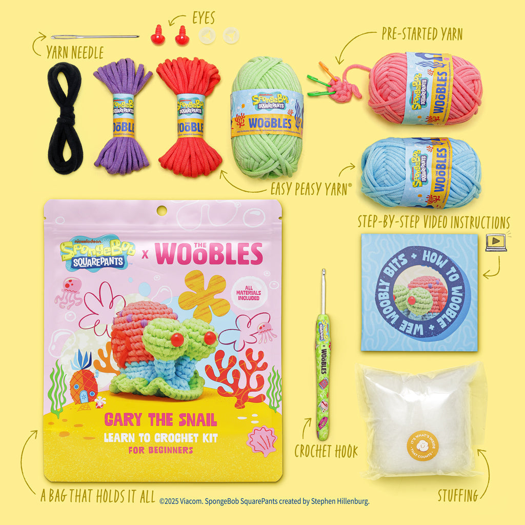 Kibakids - Gary the Snail Crochet Kit