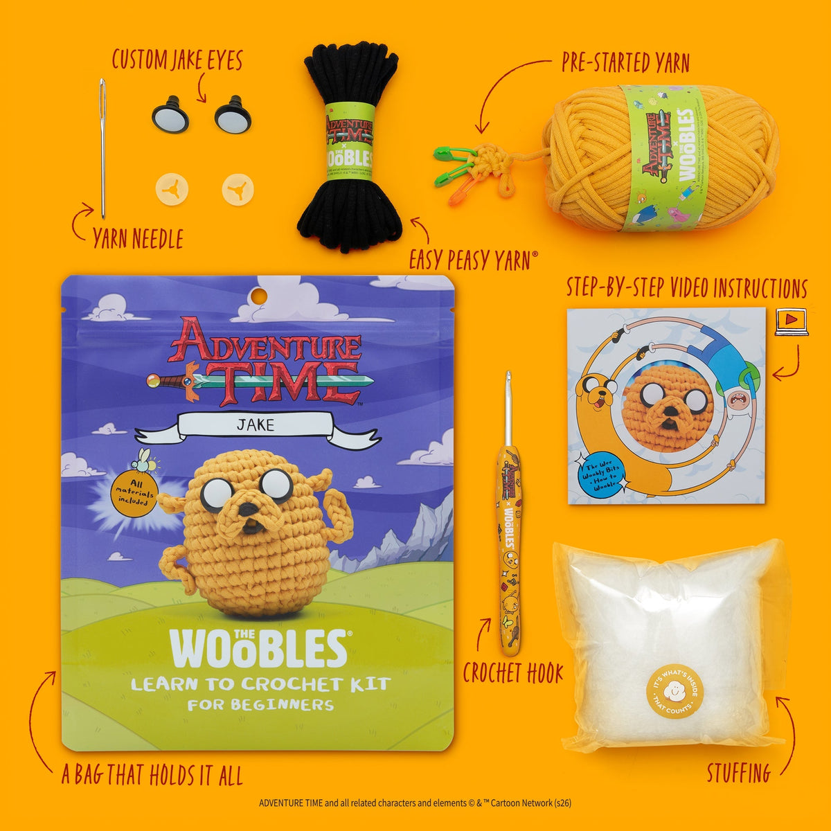 Kibakids - Jake Crochet Kit