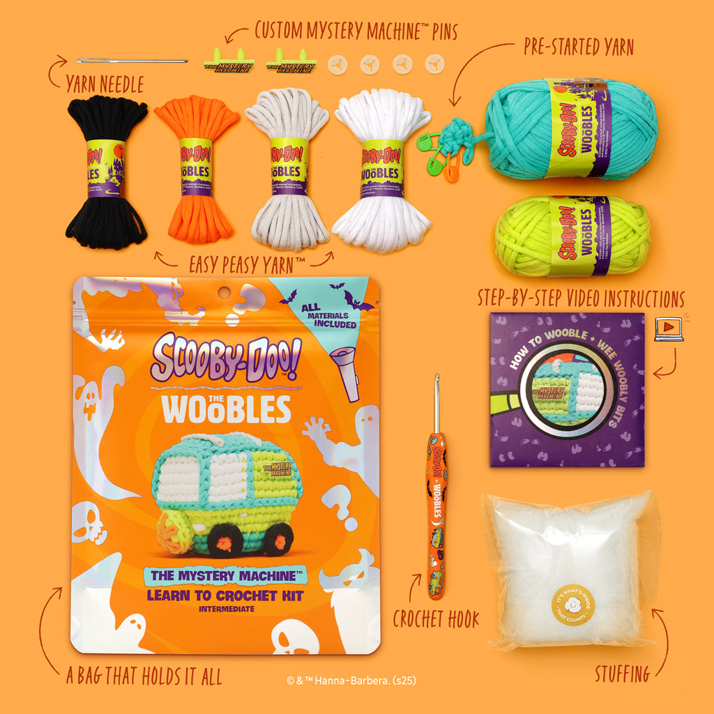 Kibakids - The Mystery Machine™ Crochet Kit