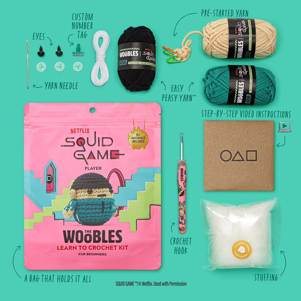 Kibakids - Player Crochet Kit