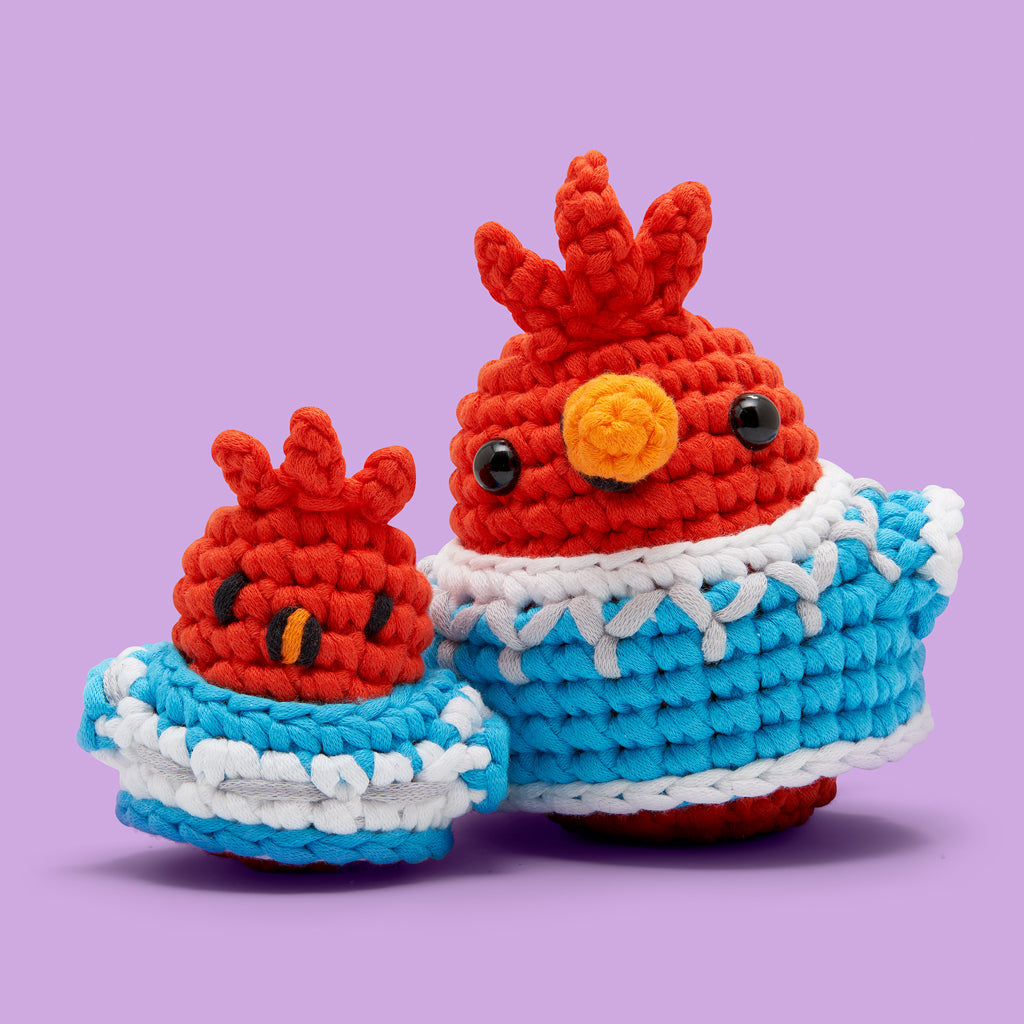 Kibakids - Tiny Cardinal Sweaters Accessory Kit