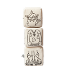 Kibakids - Magnetic Blocks: Animal Coloring Set