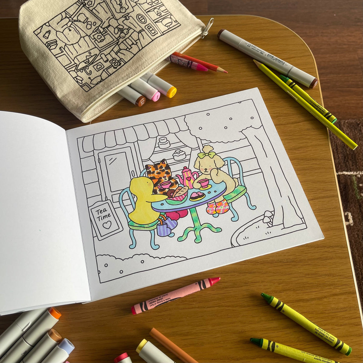 Kibakids - This & That Coloring Book