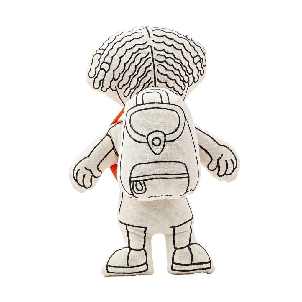 Kibakids - Kid with Locks Coloring Set