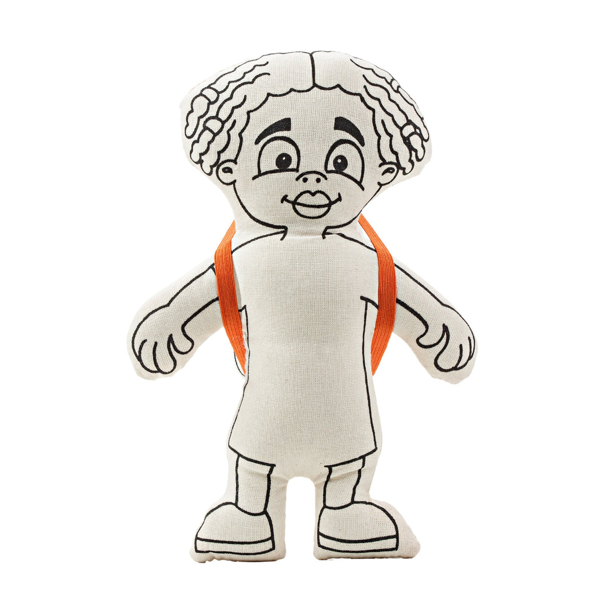 Kibakids - Kid with Locks Coloring Set