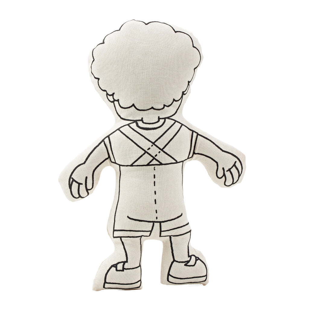 Kibakids - Girl with Flower Headband Coloring Set