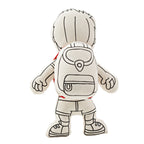 Kibakids - Boy with Pocket Shorts Coloring Set