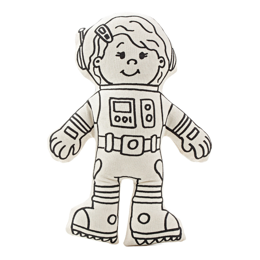 Kibakids - AstroGirl with Space Pack Coloring Set