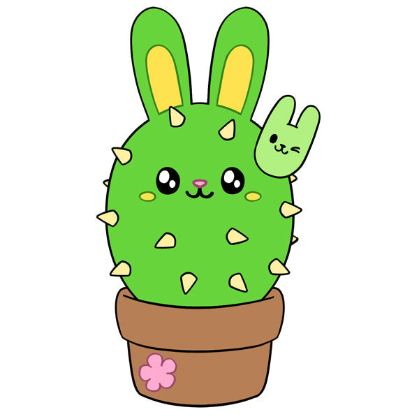 Kibakids - Mini Kibakids Bunny Cactus
