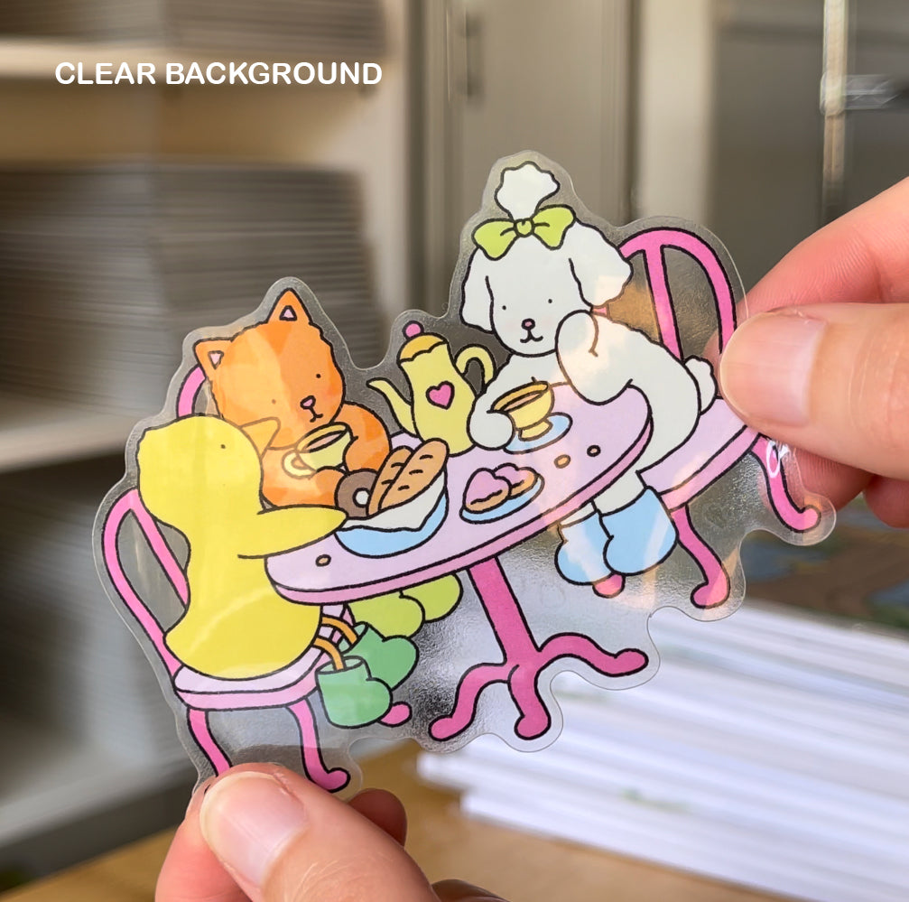Kibakids - Tea Time Sticker