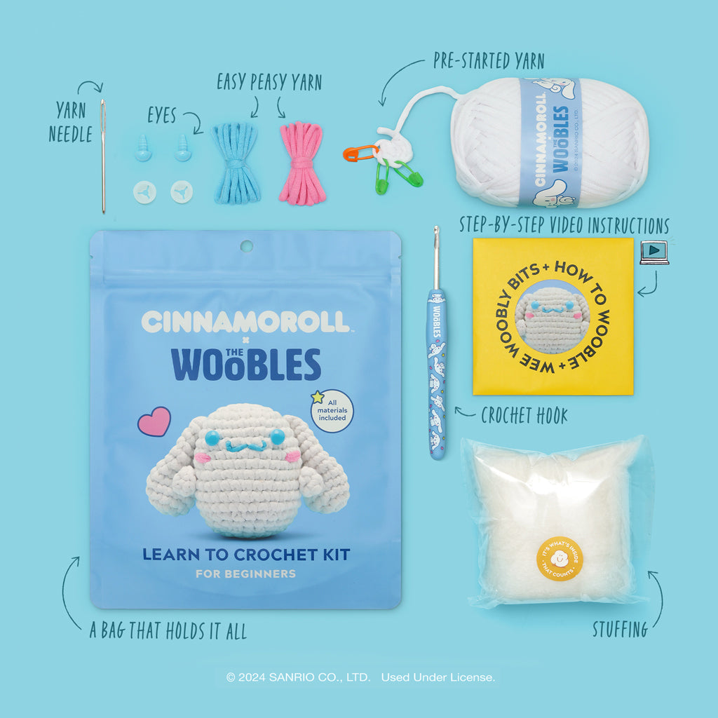 Kibakids - Cinnamoroll™ Crochet Kit