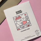 Kibakids - Hold My Hand Coloring Card
