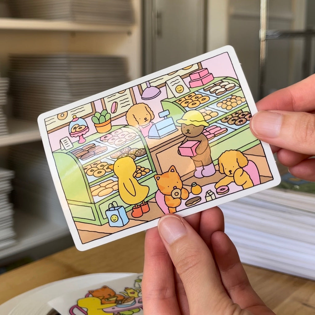 Kibakids - Donut Shop Sticker