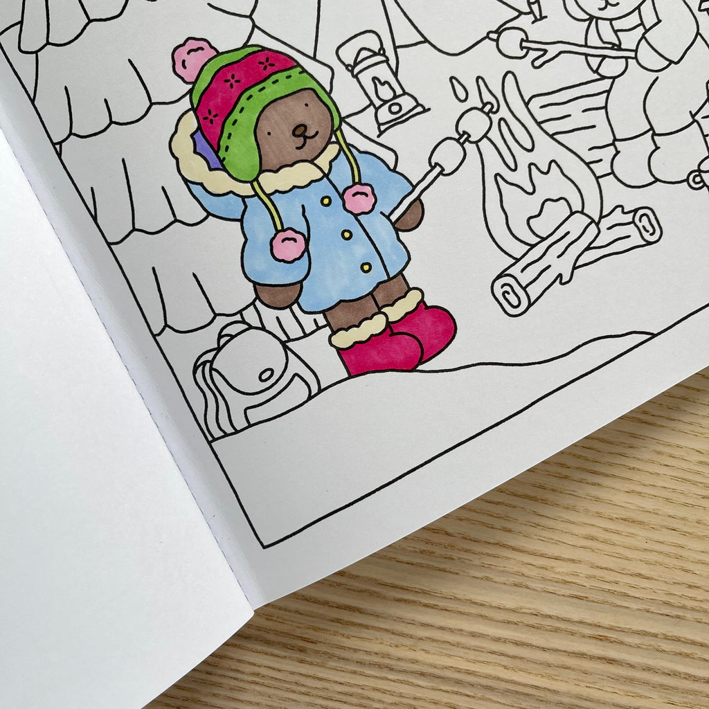 Kibakids - Fall-Winter Coloring Book