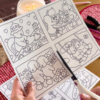 Kibakids - Digital Download • Valentine Coloring Cards