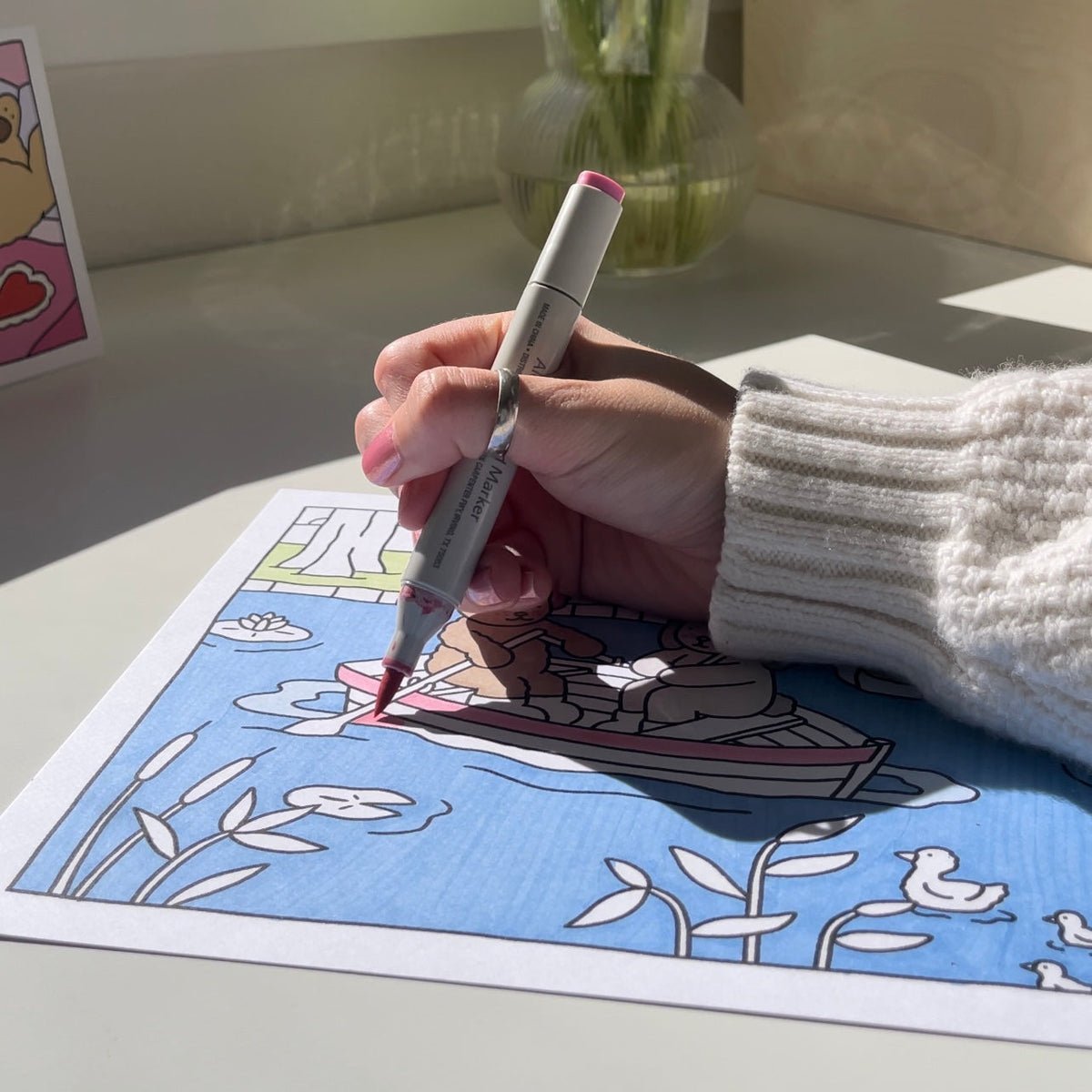 Kibakids - Digital Download • February Coloring Pages