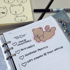 Kibakids - Kibakids Bear Glitter Sticker