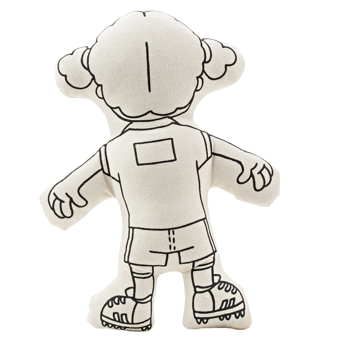 Kibakids - Sports Series: Soccer Girl with Pigtails Coloring Set