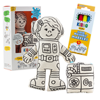 Kibakids - AstroGirl with Space Pack Coloring Set
