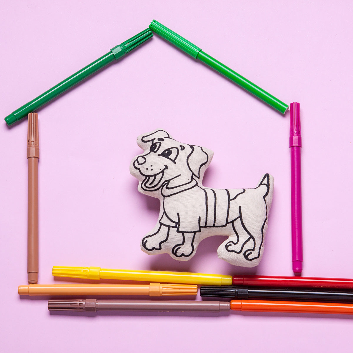 Kibakids - Pets Series: Dog Coloring Set