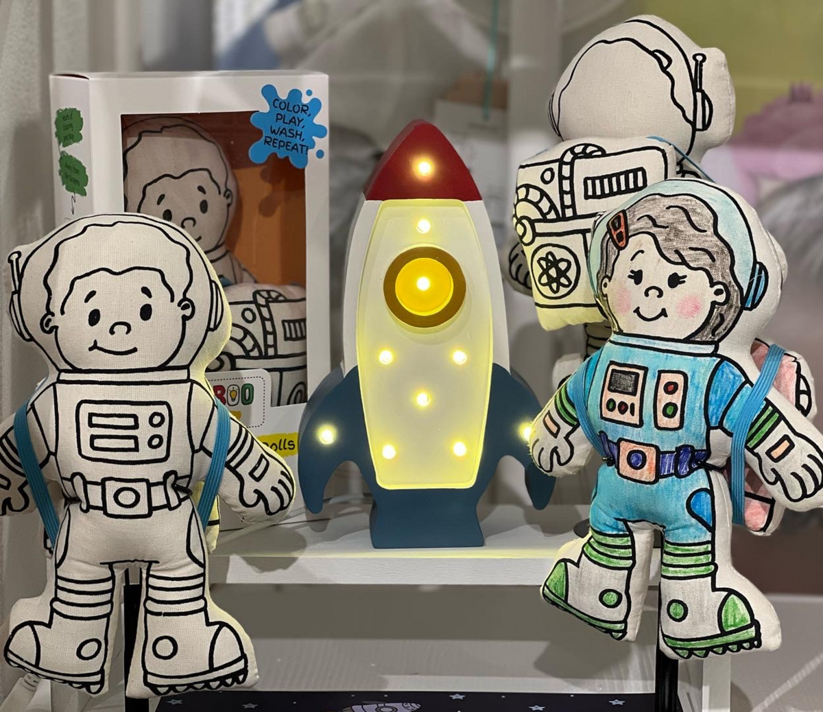 Kibakids - AstroBoy with Space Pack Coloring Set