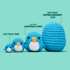 Kibakids - Theo the Jungle Cat Extra Squeezy Crochet Kit