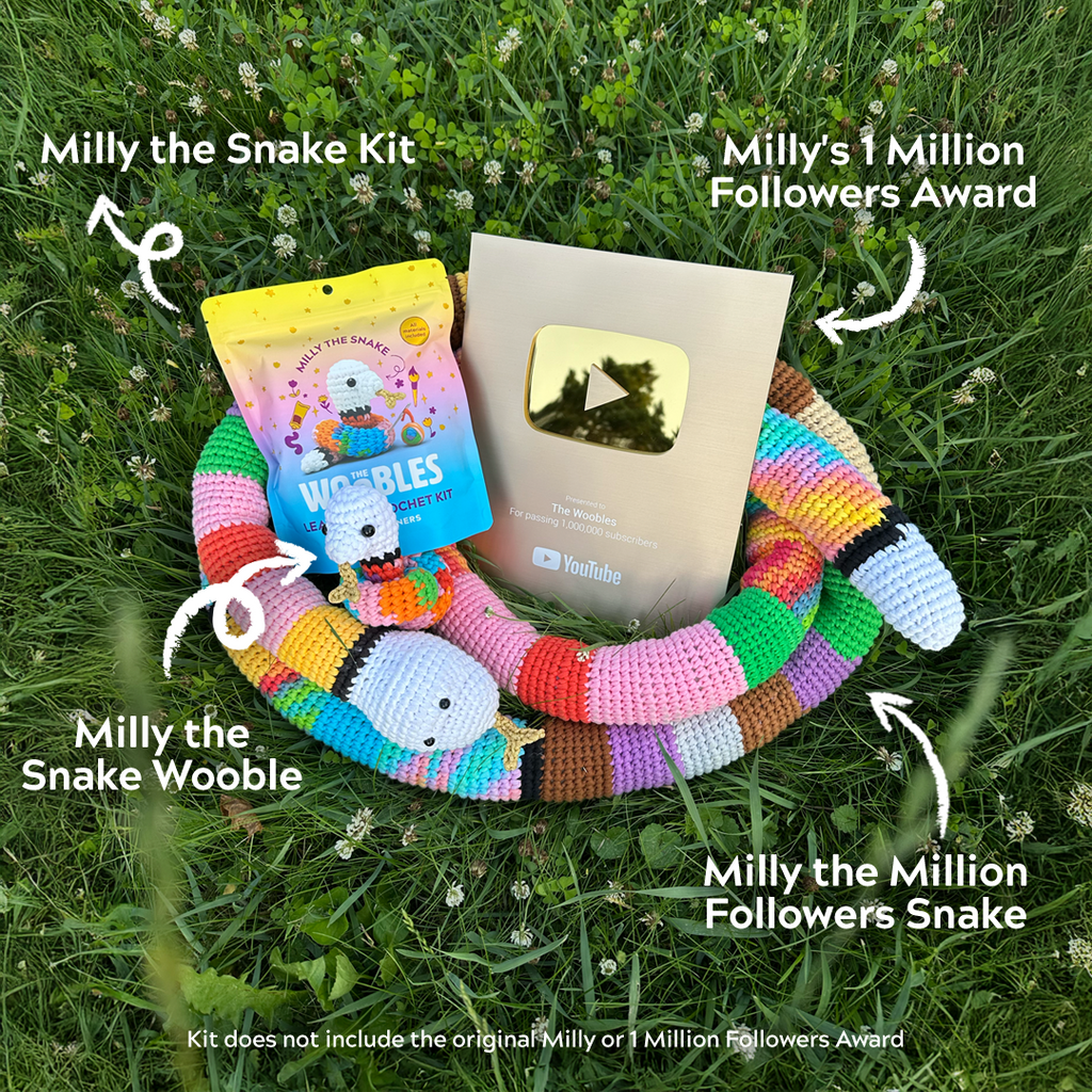 Kibakids - Milly the Snake Crochet Kit