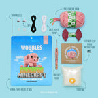 Kibakids - Minecraft Pig Crochet Kit