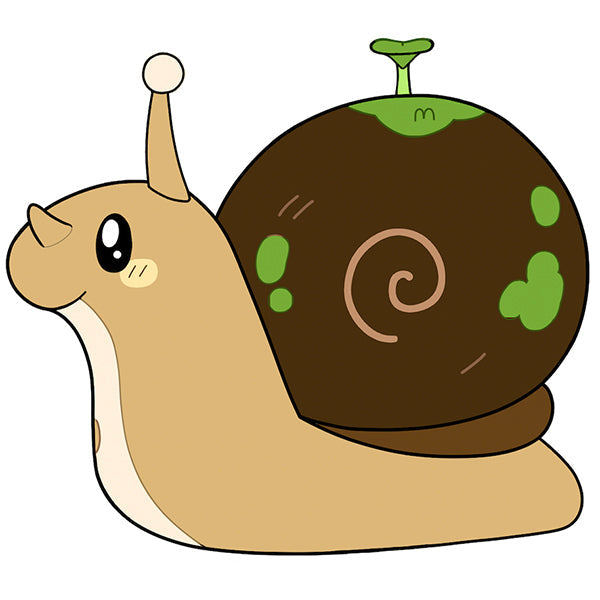 Kibakids - Mini Kibakids Garden Snail