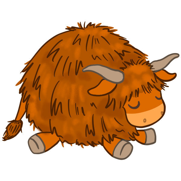 Kibakids - Mini Kibakids Highland Cow