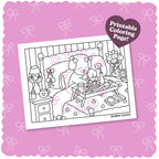 Kibakids - Digital Download • Mother’s Day Coloring Page