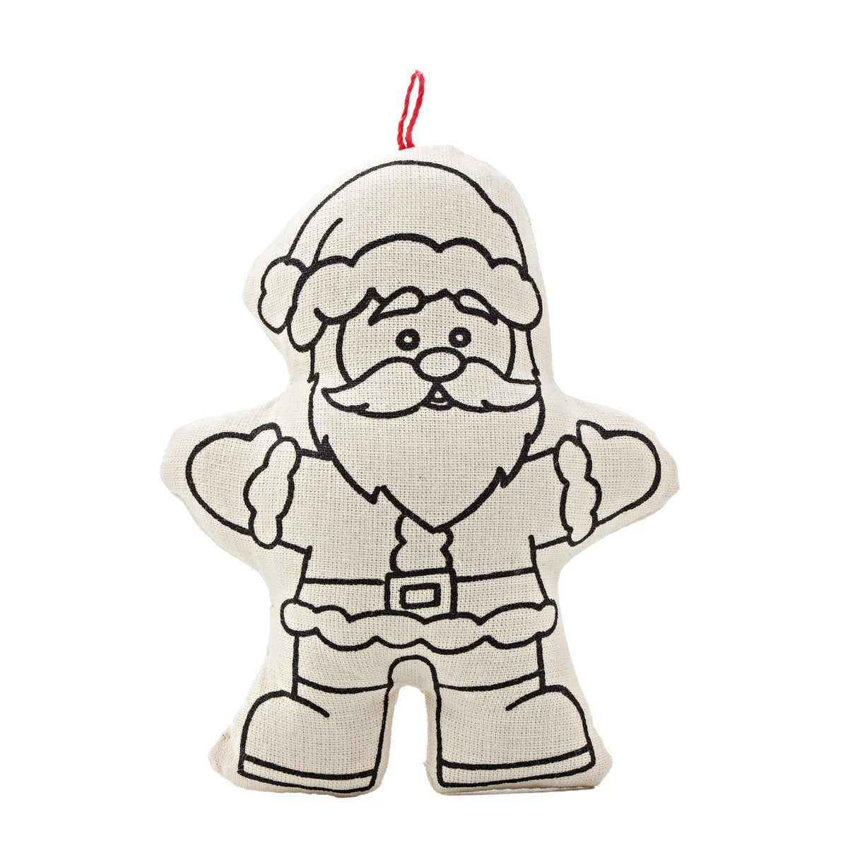 Kibakids - Christmas Ornaments Duo - Santa Klaus and Tree Coloring Set