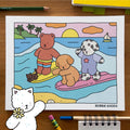 Kibakids - *imperfect* Summer Break Coloring Book