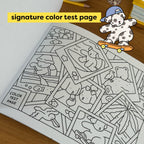 Kibakids - *imperfect* Summer Break Coloring Book