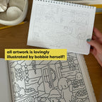 Kibakids - *imperfect* Summer Break Coloring Book